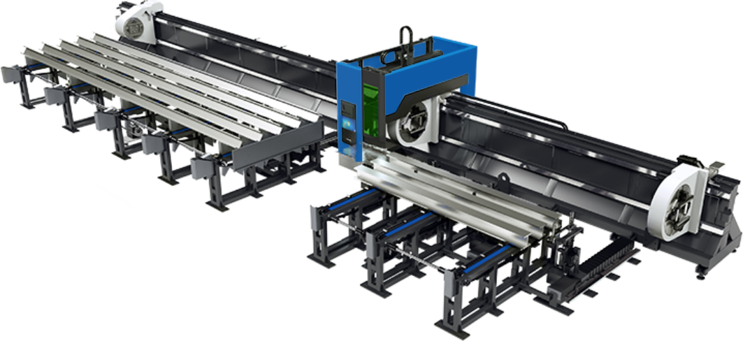 J-T3C240三卡盘激光切管机